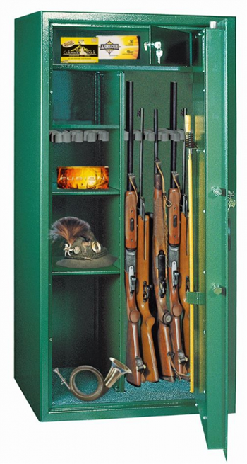 Kombinovaná skříň na zbraně GUNTRONIC 10 EL